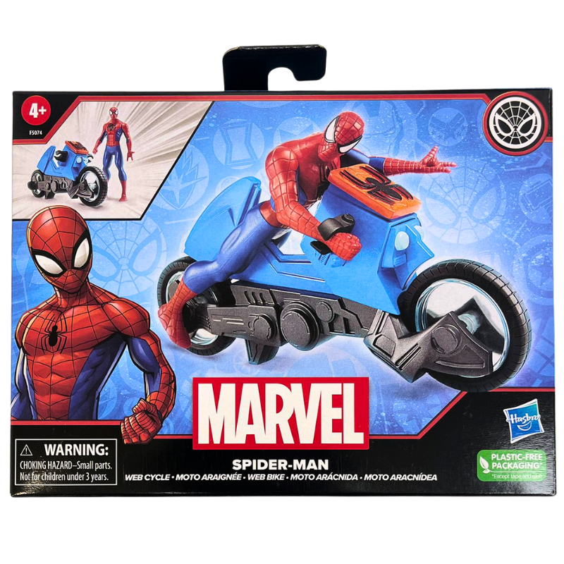 Wholesale Brand Name Spider Man Bike & Figure - Image 2