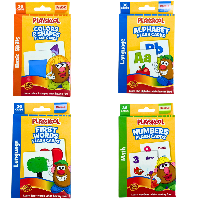 Wholesale Brand Name Playskool Flash Cards – 4 Assorted Sets - Image 2
