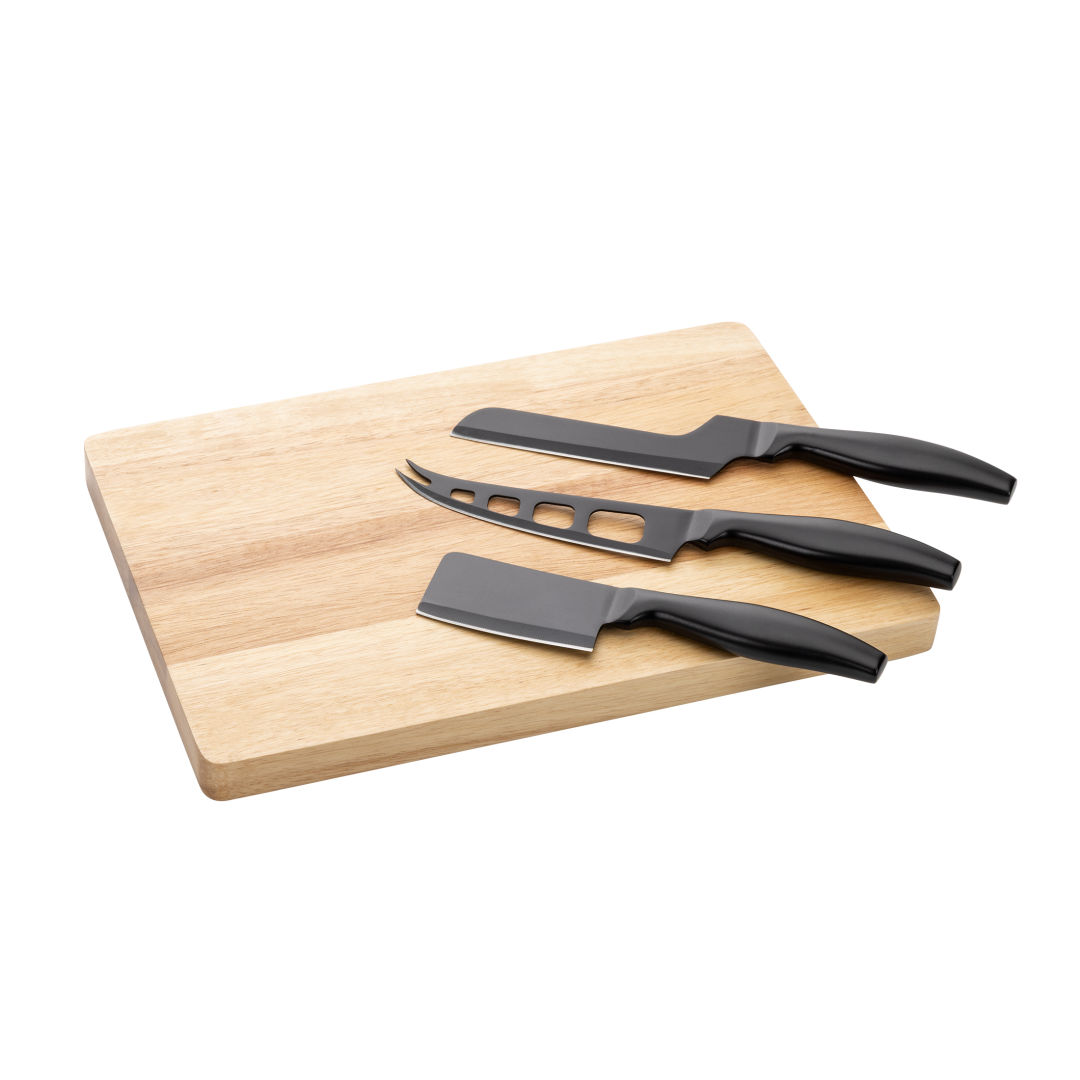 Serving Board w/3 Cheese Knives - Image 2