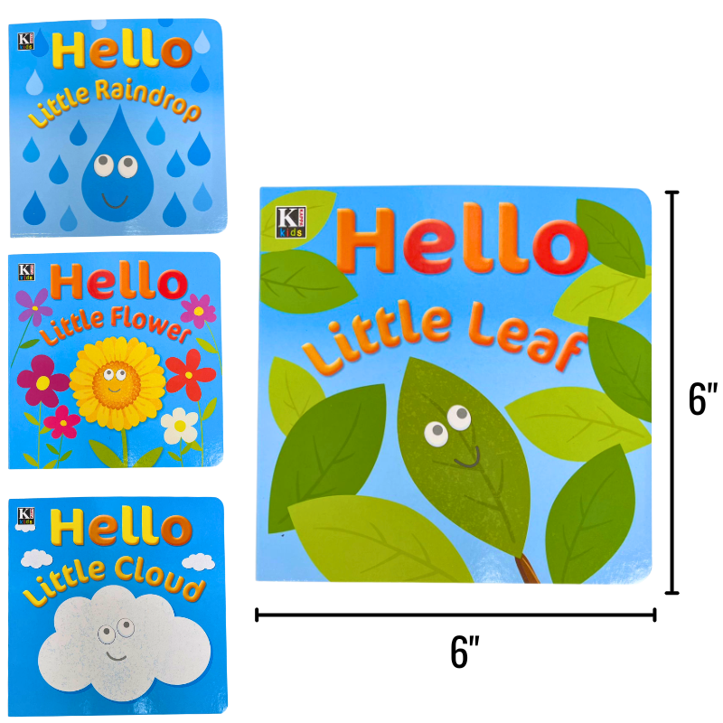 Wholesale Board Book – Hello Big Wild World – 4 Assorted Titles