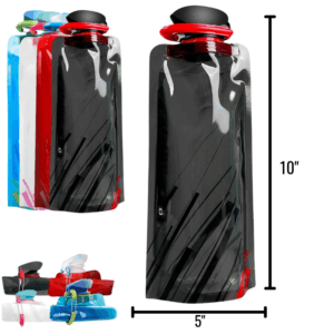 Wholesale Folding Water Bottle – Assorted Colours