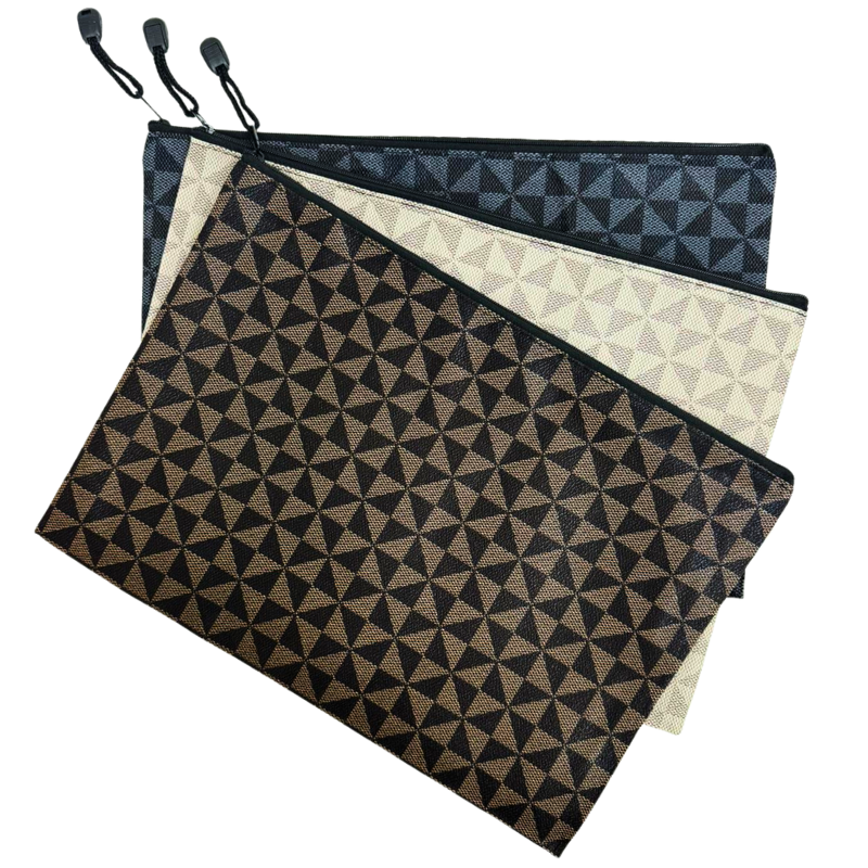 Wholesale Large Zipper Bag – Assorted Patterns – 13.5 x 9.5 - Image 5