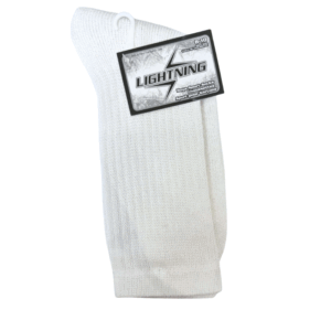 Wholesale Youth Boys’ Sport Socks – Size 8–10 – White