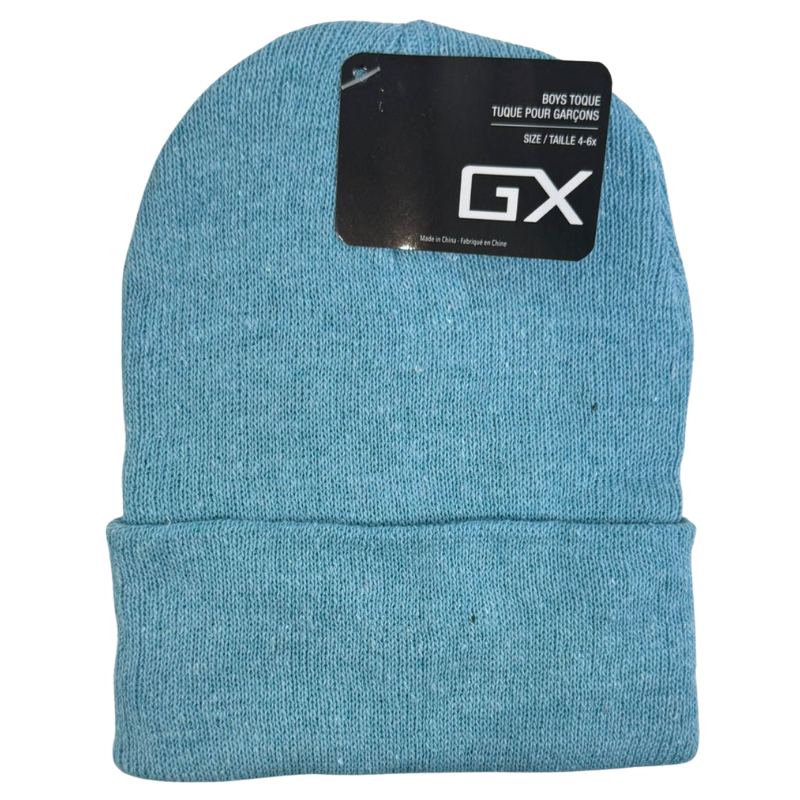 Wholesale Boys Knit Toques with Cuff - Asst Colours (Size 3-8 Years) - Image 4