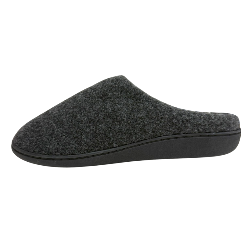 Wholesale Men’s Ultra Soft Memory Foam Slippers – Grey – Sizes M–XL - Image 3