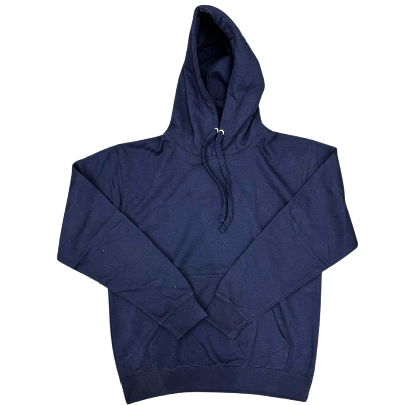 Wholesale Adult Navy Pullover Hoodie - Size: Medium - Image 2