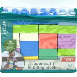 Wholesale Brand Name Infantino Super Soft Building Blocks - 25 Pc - COMING SOON!