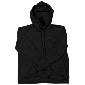 Wholesale Adult Mid Weight Pull Over Hoody - S-XL - Black