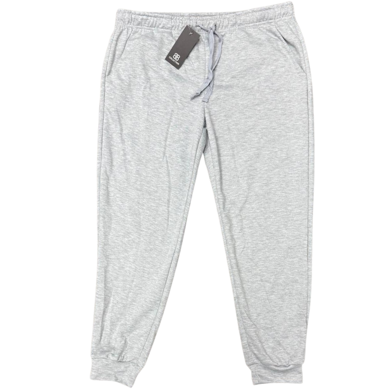 Wholesale Adult Mid Weight Track Pant S-XL - Grey - Image 2