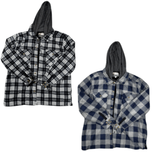 Wholesale Adult Polar Fleece Faux Fur Lined Jacket – Sizes S–2XL – 2 Colours