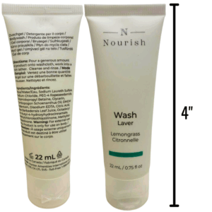 Wholesale Nourish Lemongrass Bath Gel – Travel Size (22 mL)