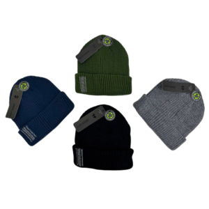 Wholesale Brand Name Boys Cuffed Knit Toque - 4 Colours (Age 8-16)