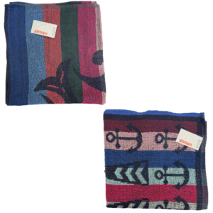 Wholesale Beach/Bath Towel - Jacquard Asst Prints (Size 30" x 60")