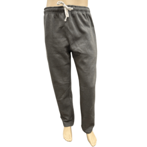 Wholesale Adult Fleece Track Pant Charcoal- Size M-2XL