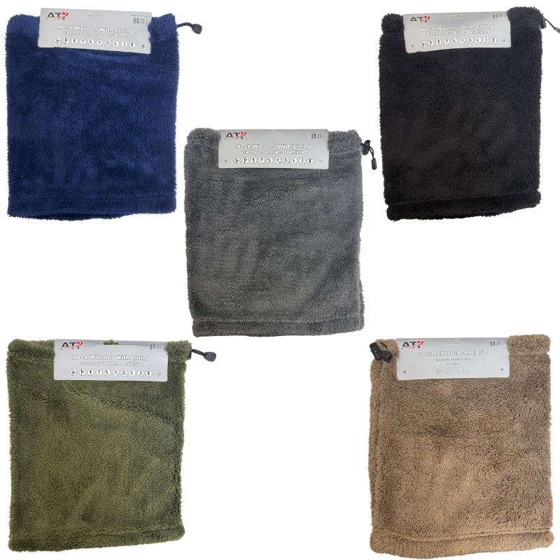 Wholesale Fauf Fur Neck Warmer - Assorted Colours