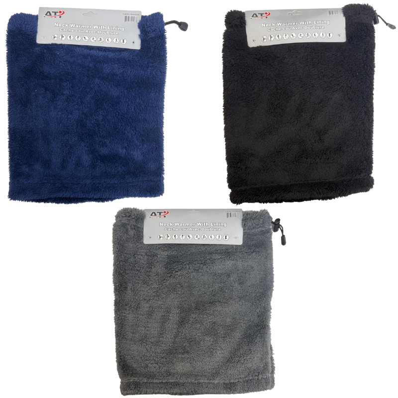 Wholesale Fauf Fur Neck Warmer - Assorted Colours - Image 2