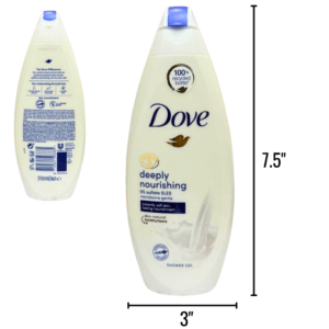 Wholesale Brand Name Dove Body Wash – Deeply Nourishing – (250ml/8.5 oz)