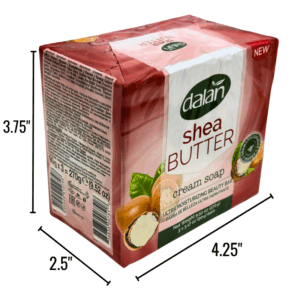 Wholesale Shea Butter Bar Soap 90g, 3-Pack ($0.90 Each)