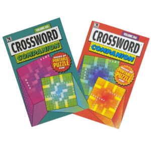 Wholesale Pocket Cross Word Activity Books - 2 Assorted (5 x 8)