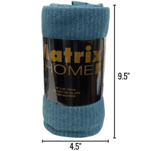 Wholesale Throw Blanket - 50" X 60"  Teal