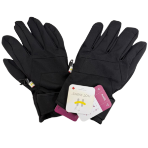 Adult Brand Name Sport Gloves – Hyprarel Lined with Touchscreen Compatibility (Black, S–XL)