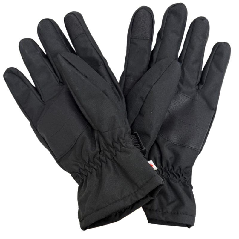 Adult Brand Name Sport Gloves – Sherpa Lined with Touchscreen Compatibility (Black with Stripe, S–XL) - Image 2