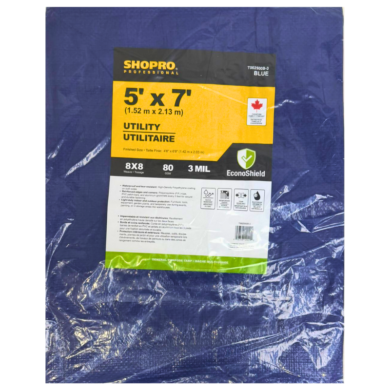 Wholesale Heavy Duty Utility Tarp 5 x 7 ft