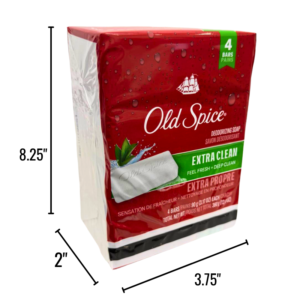 Wholesale Bar Soap – Old Spice Extra Clean – 4 Pack - 90 g Each  ($1.50 Each)