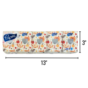 Wholesale Printed Pocket Tissues, 10-Pack ($0.35 Each)