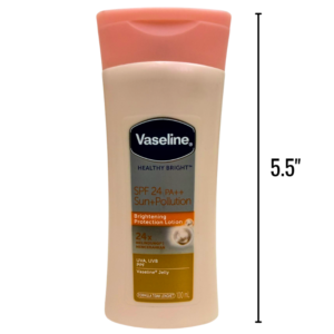 Wholesale Vaseline Lotion Healthy Bright With SPF (100ml/3.4oz)