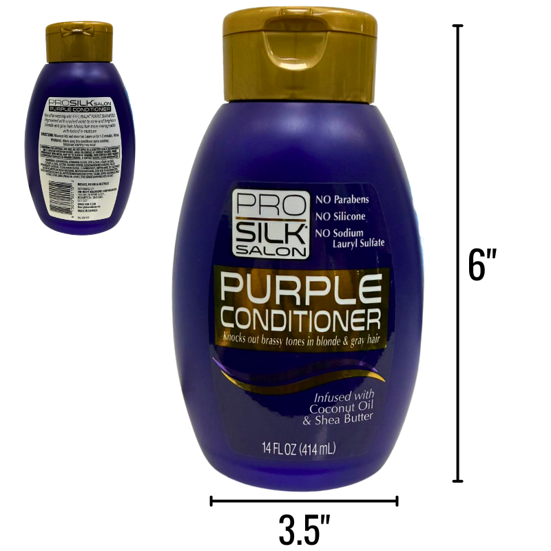Wholesale Purple Conditioner Pro Silk - Coconut & Shea Butter ( 414ml/14oz)
