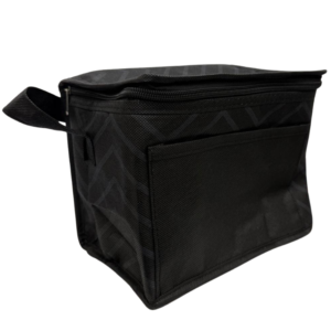 Wholesale Insulated Lunch Bag – 9 × 7 × 6¼ in – Black