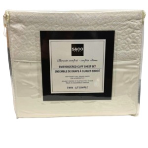 Wholesale Twin Sheet Set 3 Piece Set – Ivory