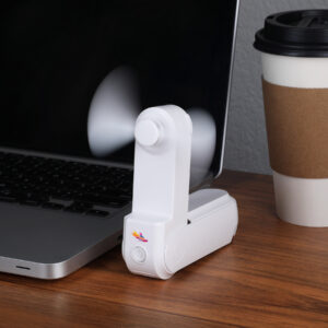 Rechargeable Folding Fan/Phone Stand