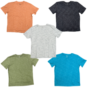 Wholesale Adult Short Sleeve T-Shirt Assorted Colours (S–XL)