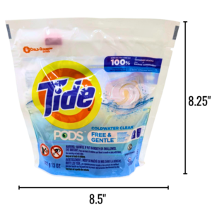 Wholesale Brand Name Tide Free & Gentle Laundry Pods 16 Pack ($0.63 Each)