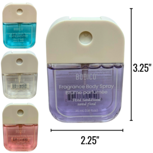 Wholesale Body Mist Assorted Fragrances - 4 Scents