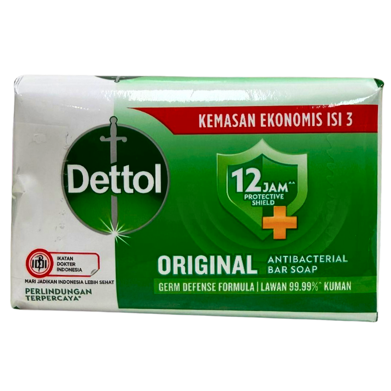 Wholesale Dettol Antibacterial Bar Soap 3 Pack (100g/3.5oz) ($1.50 Each)