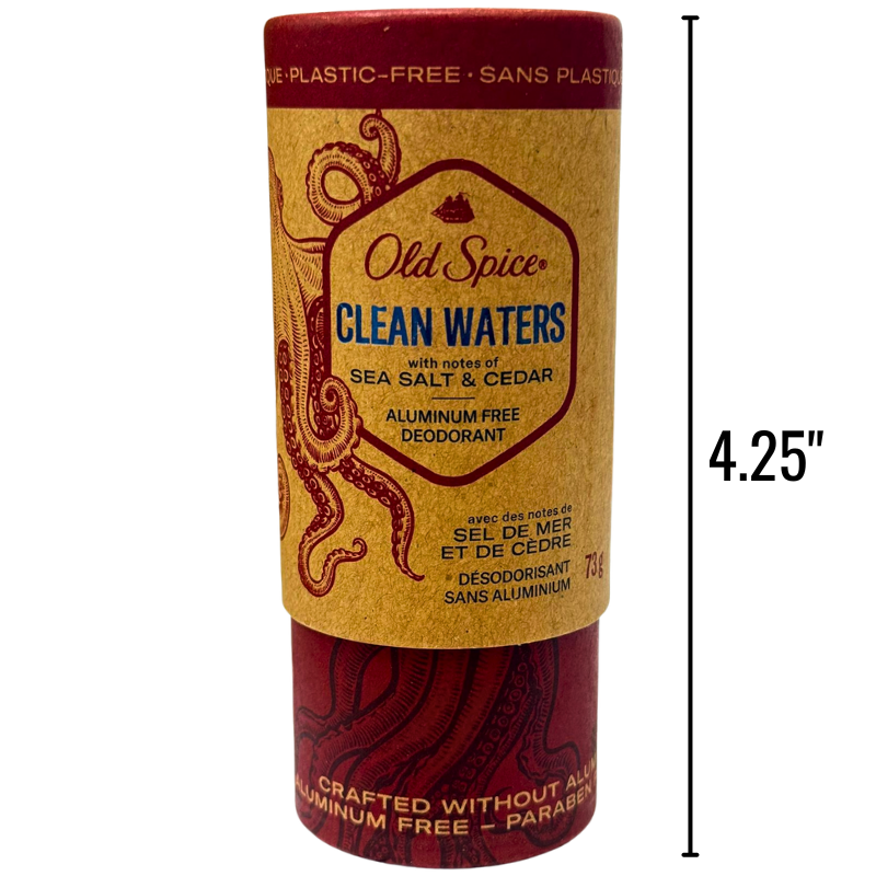 Wholesale Brand Name Old Spice Deodorant Clean Waters Aluminum Free (73g/2.6oz) - Image 2