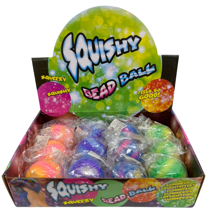 Wholesale Fidget Squish Ball Assorted Colours - Image 2