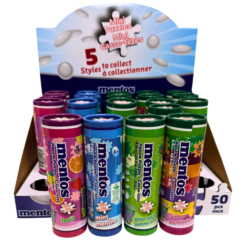 Wholesale Mentos Puzzle 50 Pieces Assorted Designs (Ages 6+) - Image 4