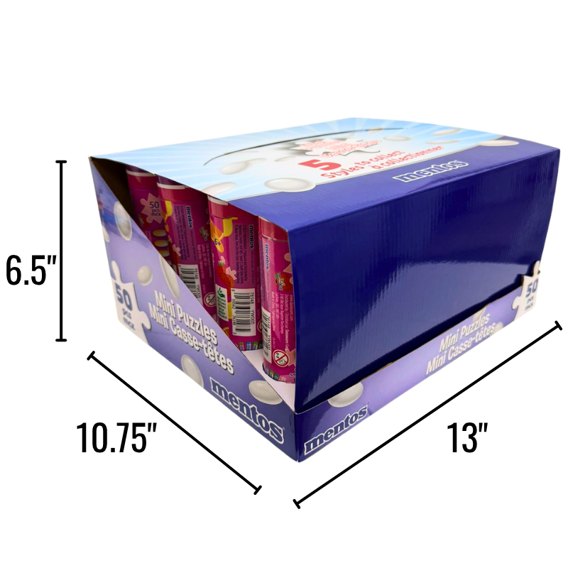 Wholesale Mentos Puzzle 50 Pieces Assorted Designs (Ages 6+) - Image 3