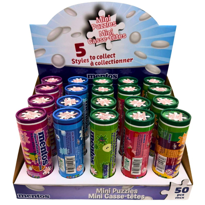 Wholesale Mentos Puzzle 50 Pieces Assorted Designs (Ages 6+) - Image 2