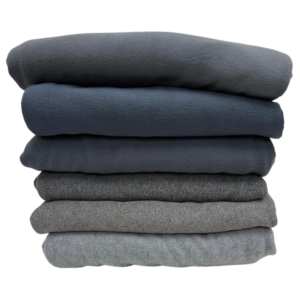 Wholesale Polar Fleece Blanket Assorted Charcoal Shades (60x80in)