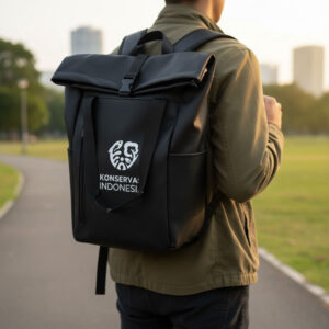 Multi-Strap Open Backpack