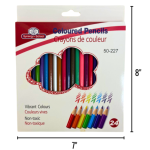 Wholesale Pencil Crayons - 24 Pack