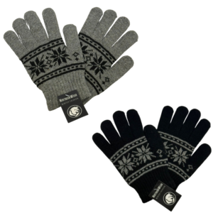 Wholesale Adult Snowflake Gloves Assorted Colours