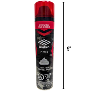 Wholesale Brand Name Umbro Men's/Unisex Shave Gel & Foam Power (300ml/10.1oz)