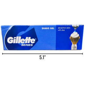 Wholesale Brand Name Gillette Shave Gel Sensitive (60g/2.1oz)