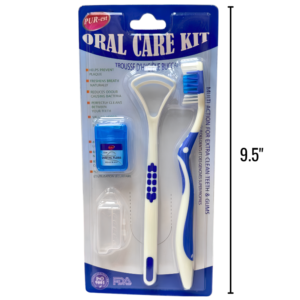 Wholesale Dental Kit – Toothbrush, Floss & Tongue Cleaner